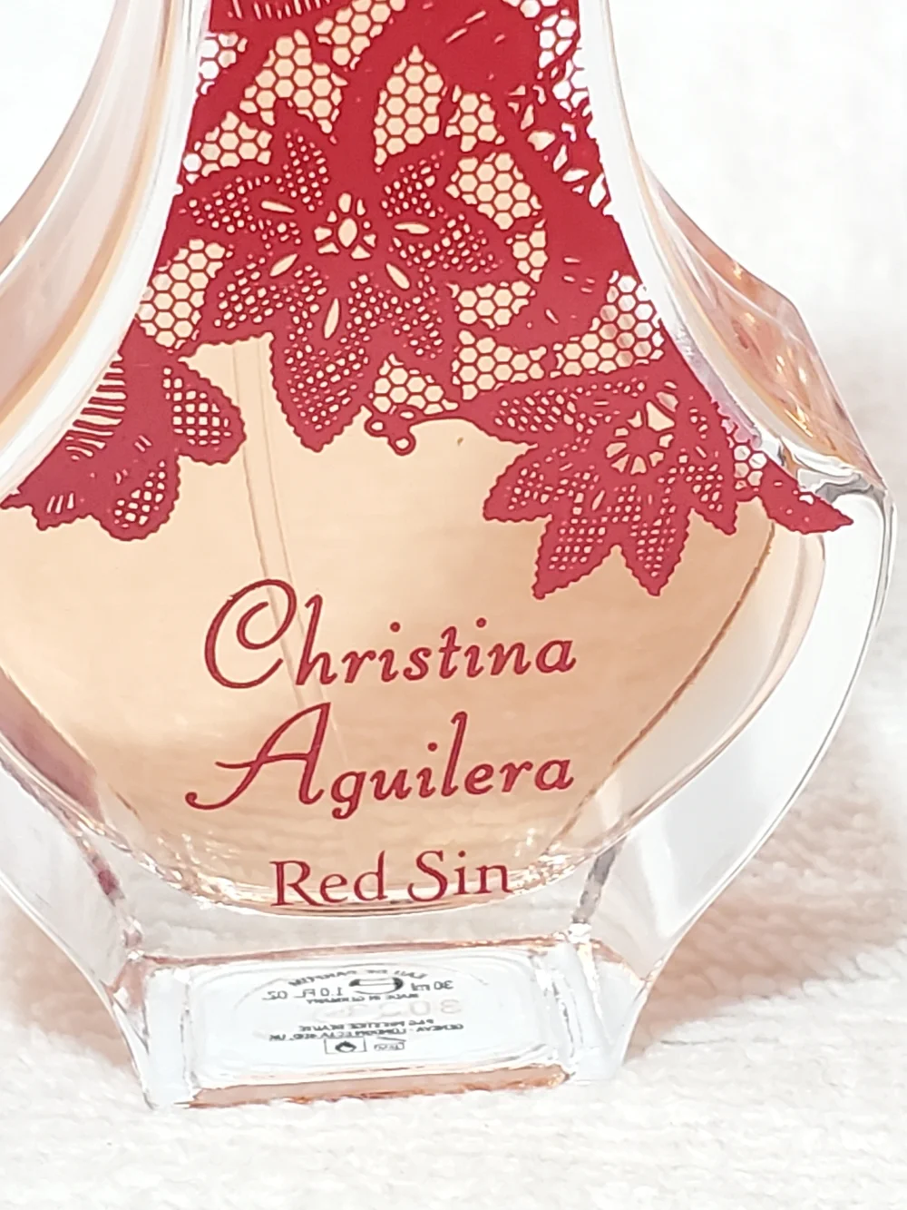 Christina Aguilera RED SIN Perfume Gift Set 1.0 oz 30ml EDP & Max Factor Polish - Picture 8 of 13